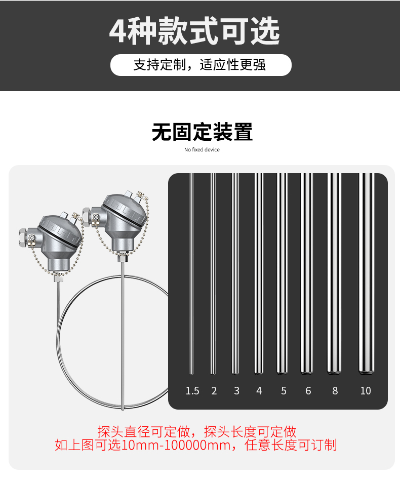 鎧裝熱電偶-阻10_http://m.salipt.com.cn_溫度儀表_第7張